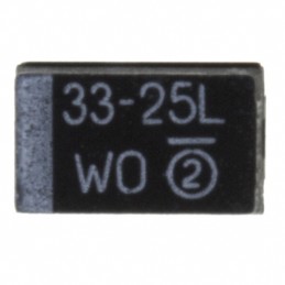 10 pcs : 593D336X9025E2TE3 - CAP TANT 33UF 10% 25V 2917