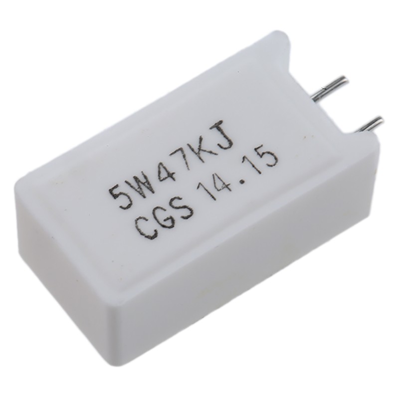 500 pcs - TE Connectivity 47kΩ Metal Oxide Resistor 5W ±5% SQMR547KJ