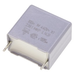 500 pcs - Vishay MKP 338 Polypropylene Film Capacitor, 440V ac, ±20%, 100nF, Through Hole