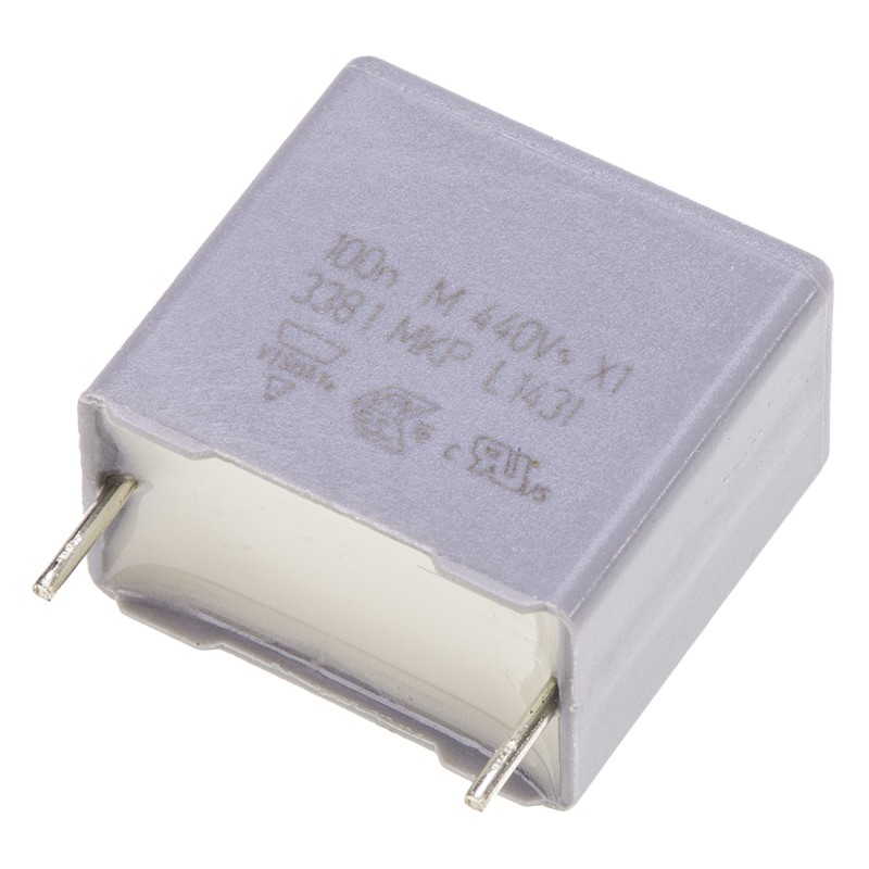 500 pcs - Vishay MKP 338 Polypropylene Film Capacitor, 440V ac, ±20%, 100nF, Through Hole