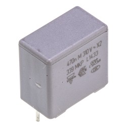 500 pcs - Vishay MKP 339 Polypropylene Film Capacitor, 310V ac, ±20%, 470nF, Through Hole