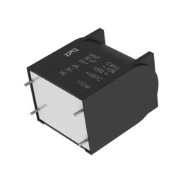 10 pcs : C4AUQBU4100M1WJ - FILM, RADIAL, METALLIZED POLYPRO