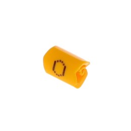 10 pcs : 0800420:0000 - WIRE MARKER SLIP-ON YELLOW