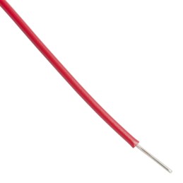 10 pcs : 1007-18-1-2000-004-1-TD - WIRE 18AWG RED SOLID FEET