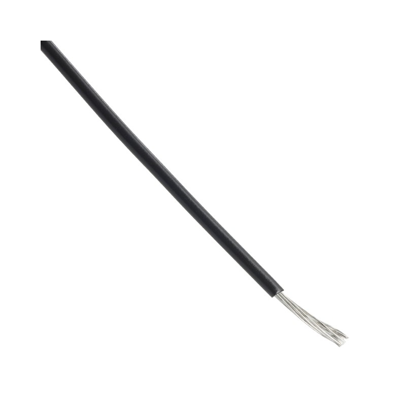 10 pcs : 1015-20-1-2000-001-1-TS - WIRE 20AWG BLK STRAND FEET