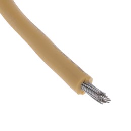 10 pcs : 11047-26-1-0500-003-1-TS - HOOK-UP STRND 26AWG YEL FEET