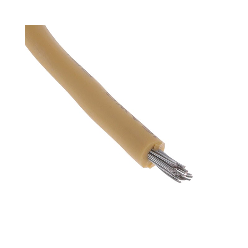 10 pcs : 11047-26-1-0500-003-1-TS - HOOK-UP STRND 26AWG YEL FEET