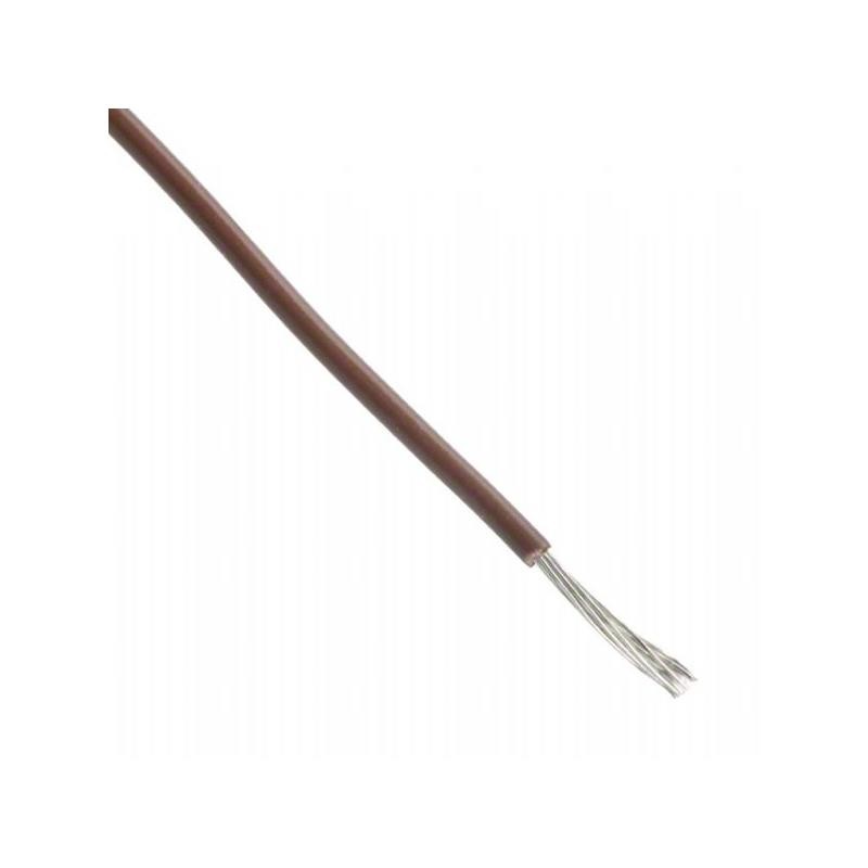 10 pcs : 3321-18-1-0500-006-1-TS - HOOK-UP STRND 18AWG BRN FOOT