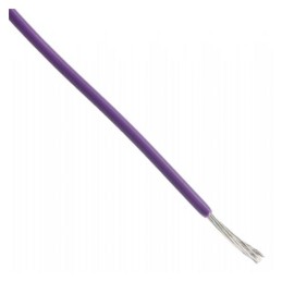 10 pcs : 3321-22-1-0500-010-1-TS - HOOK-UP STRND 22AWG VIO FOOT