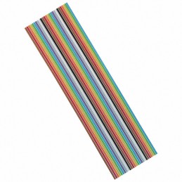 10 pcs : AWG28-26/F/300 - CBL RIBN 26COND 0.05 MLT FOOT