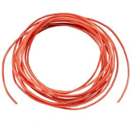 10 pcs : 2001 - HOOK-UP 30AWG 600V RED 6.56'