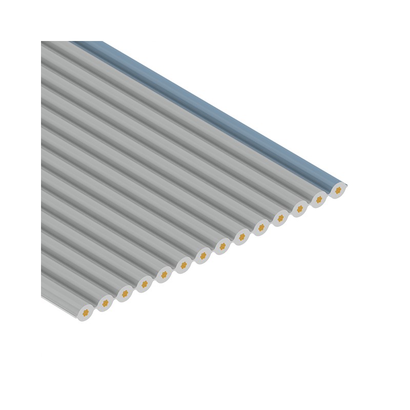 10 pcs : 3749/14 100 - CBL RIBN 14COND 0.025 GRAY FOOT