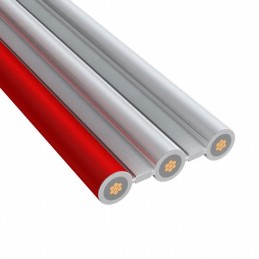 10 pcs : 8125/03 - CBL RIBN 3COND 0.1 GRAY FOOT