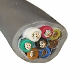 10 pcs : M39029 SL199 - CBL 8COND 24AWG SHLD FEET