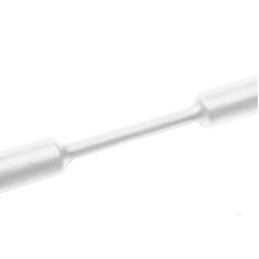 10 pcs : 309-65149 - HEATSHRINK 1/4'X4' WH