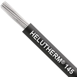 10 pcs : 59529 - HELUTHERM 145 BLACK 1C AWG16FOOT