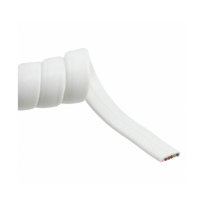 10 pcs : AT-K-C-26-6-W/5 - CABLE MOD COIL 6COND WHITE