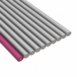 10 pcs : 300-30-10-GR-0250F - CBL RIBN 10COND 0.025 GRAY 1'