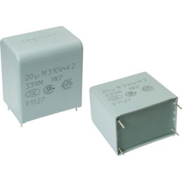 10 pcs - Vishay F339X2 Polypropylene Capacitor PP, 305 V ac, 630 V dc, ±20%, 220nF, Through Hole