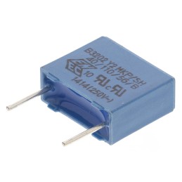 10 pcs - EPCOS B32021 Polypropylene Film Capacitor, 300V ac, ±20%, 4.7nF, Through Hole