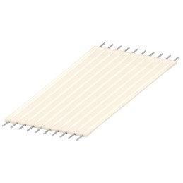 10 pcs : 1474644-9 - CABLE FLXSTRP 4POS 2.54MM 3'