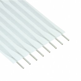 10 pcs : FSP-21A-8 - CABLE FLXSTRP 8POS 2.54MM 1'