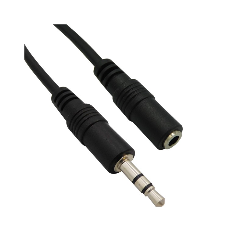 10 pcs : BC-A3MF006F - CBL STEREO 3.5MM MALE-FEMALE 6FT