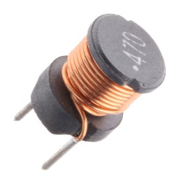 10 pcs - Wurth 47 μH ±10% Ferrite Leaded Inductor, 1.3A Idc, 100mΩ Rdc, WE-TI