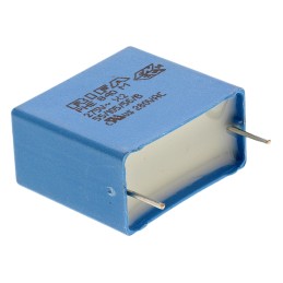 10 pcs - KEMET PHE840 Metallised Polypropylene Film Capacitor, 275V ac, ±20%, 1μF, Through Hole