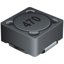 10 pcs - Bourns, SRR1280, 1280 Shielded Wire-wound SMD Inductor with a Ferrite DR & RI Core, 1 mH ±10% Wire-Wound 680mA Idc Q:40