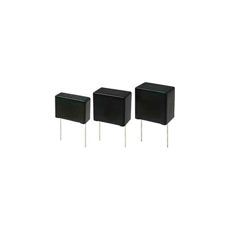 10 pcs - Panasonic ECWFG Metallised Polypropylene Film Capacitor, 630V dc, ±10%, 1μF, Through Hole