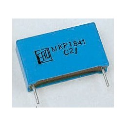 10 pcs - Vishay MKP1841 Polypropylene Film Capacitor, 2 kV dc, 700 V ac, ±5%, 4.7nF, Through Hole