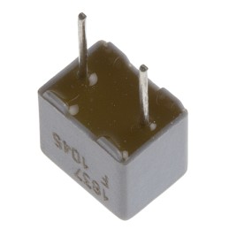 10 pcs - Vishay 10nF Polypropylene Capacitor PP 63 V ac, 100 V dc ±1% Tolerance Through Hole MKP 1837 Series