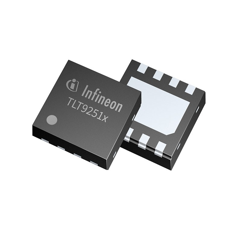 10 pcs : TLT9251VLEXUMA1 - IC TRANSCEIVER HALF 1/1 TSON-8