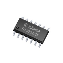 10 pcs : TLE9252VSKXUMA1 - IC TRANSCEIVER HALF 1/1 DSO-14
