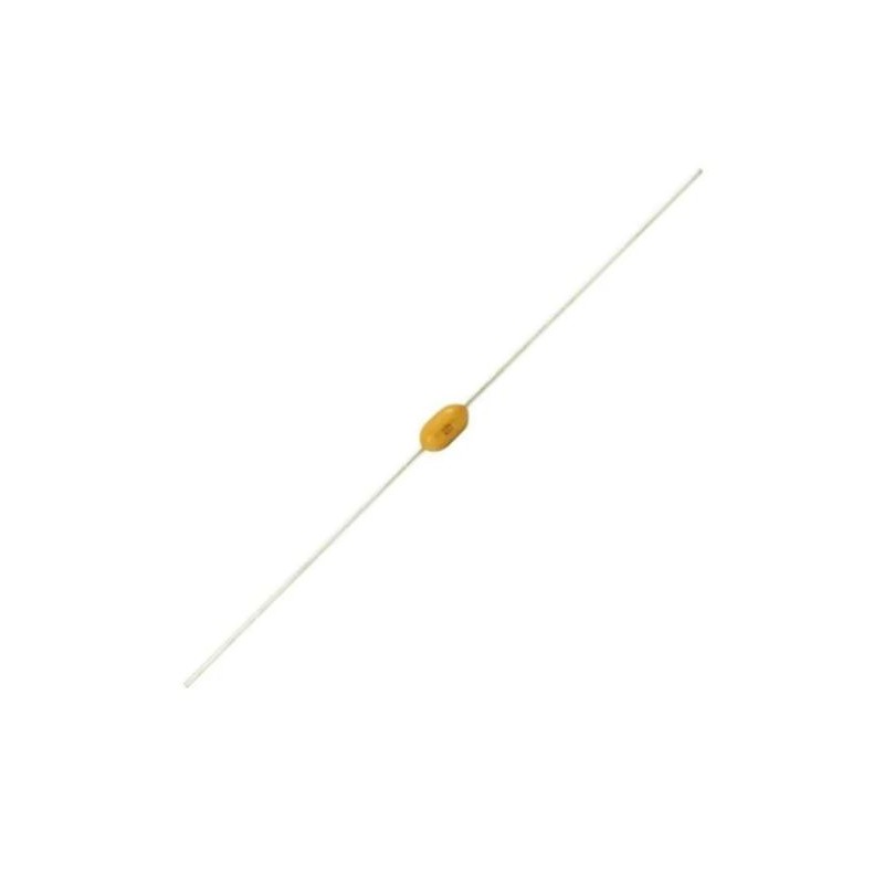 10 pcs - Vishay 47nF MLCC, 50V dc V, 10% , Through Hole