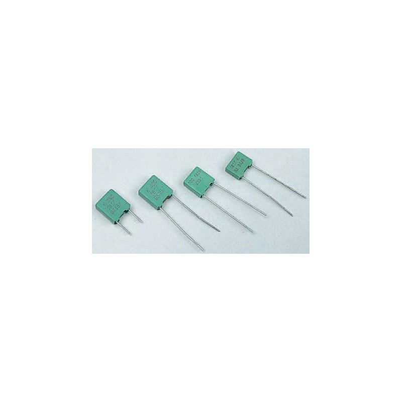 10 pcs - Vishay MKT 1817 Polyester Film Capacitor, 200 V ac, 400 V dc, ±10%, 2.2nF, Through Hole