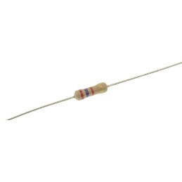 10 pcs - TE Connectivity 2.7kΩ Carbon Film Resistor 0.5W ±5% CFR50J2K7