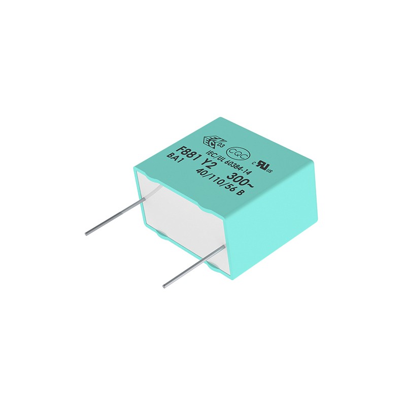 10 pcs - KEMET R46 Metallised Polypropylene Film Capacitor, 275V ac, ±20%, 10nF, Through Hole