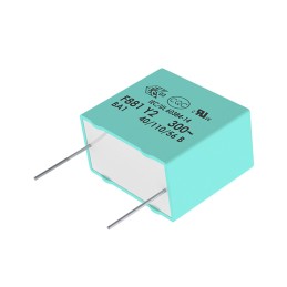 10 pcs - KEMET R46 Metallised Polypropylene Film Capacitor, 310V ac, ±10%, 330nF, Through Hole
