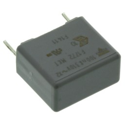 10 pcs - Vishay F1772 Polyester Film Capacitor, 310V ac, ±10%, 100nF, Through Hole