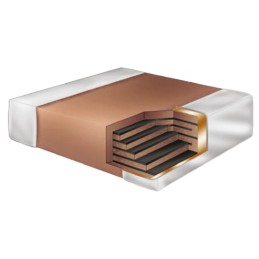 10 pcs - KEMET 100nF Multilayer Ceramic Capacitor MLCC, 500V dc V, ±10% , SMD