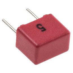 10 pcs - WIMA FKP2 Polypropylene Film Capacitor, 40 V ac, 63 V dc, ±5%, 3.3nF, Through Hole