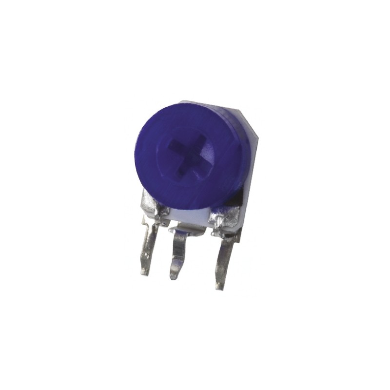 10 pcs - 5kΩ, Through Hole Trimmer Potentiometer 0.2W Side Adjust Bourns, 3306