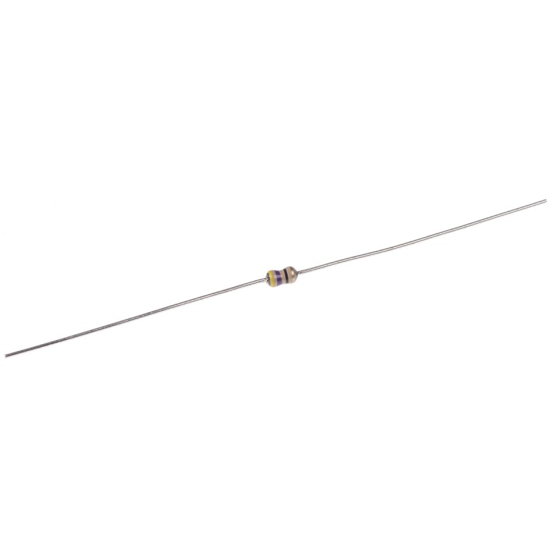 10 pcs - TE Connectivity 47Ω Carbon Film Resistor 0.25W ±5% CFR16J47R