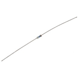 100 pcs - Vishay 470Ω Thin Film Resistor 0.4W ±1% MBA02040C4700FC100