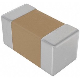 100 pcs - KEMET 100nF Multilayer Ceramic Capacitor MLCC, 50V dc V, ±10% , SMD