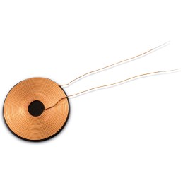 2 pcs - Wurth Elektronik WE-WPCC Wireless Charging Coil Receiver 700mA, 11.8 μH, 15mm dia.