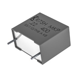 2 pcs - KEMET R75 Polypropylene Capacitor PP, 160V dc, 5%, 1.5μF, Through Hole