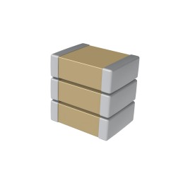 2 pcs - KEMET 940nF Multilayer Ceramic Capacitor MLCC, 50V dc V, ±5% , SMD